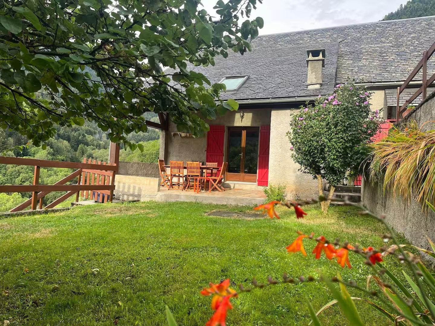 Le jardin et la maison